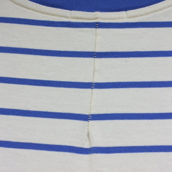 STATESIDE White and Blue Horizontal Striped Dress - Picture 3 of 6